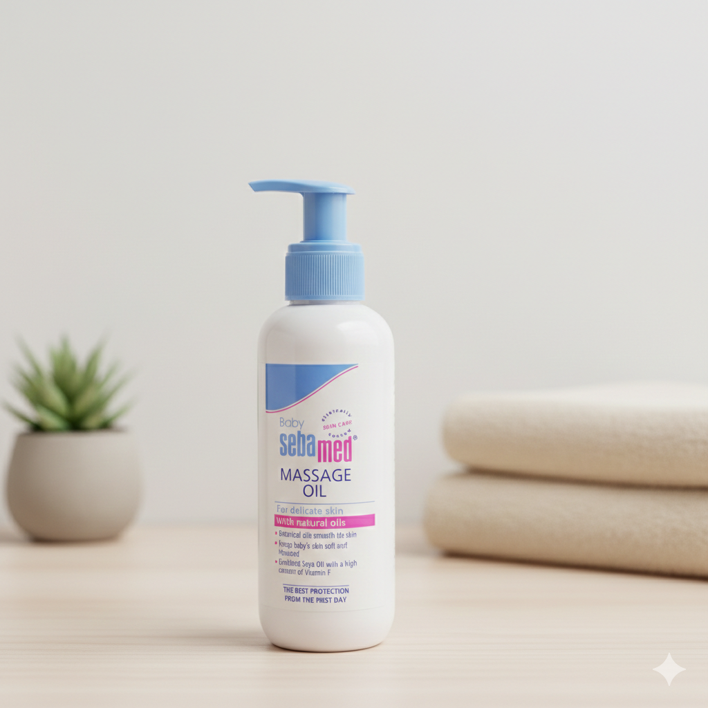 SEBAMED MASSAGE OIL 150ML - Image 2